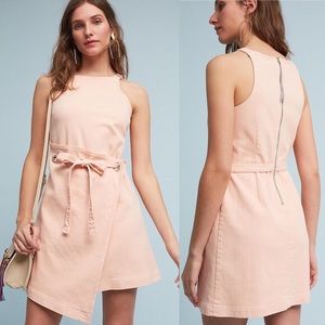 ANTHRO HOLDING HORSES regatta wrap dress